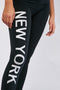 Women's NY Print Sports Set -2PC1001