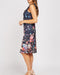 Floral Print Sleeveless Midi Pencil Dress -DS1038