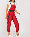 Buckle Up Belted Strap Utility Jumpsuit -JS1015