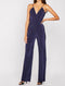 Sleeveless Wrap Thin Strap Pleated Jumpsuit -JS1017