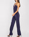 Sleeveless Wrap Thin Strap Pleated Jumpsuit -JS1017