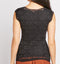 Sleeveless lace V Neck Top -TP1004