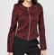 Rose Embroidered Textured Jacket -TP1011