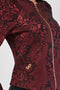 Rose Embroidered Textured Jacket -TP1011