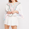 Embellished Front Tunic Kaftan -TP1025