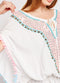 Embellished Front Tunic Kaftan -TP1025