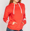 Striped Long Sleeve Drawstring Hoodie -TP1032