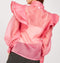 Pussybow Organza exagerrated ruffle detail blouse -TP1038