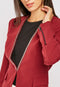 Women's Embellished Collarless Hook Front Tailored Blazer -TP1046