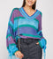 Vibrant Multi-color knit Sweater Jumper -TP1049