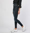 Stretchy Elastic Denim Jean Look Skinny Grey Black Leggings -TS1007B