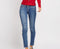 2 in 1 Floral Denim Skinny Jeans -TS1009B